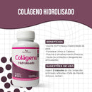 Colágeno Hidrolisado HerbaNatus 60 Cápsulas 500mg